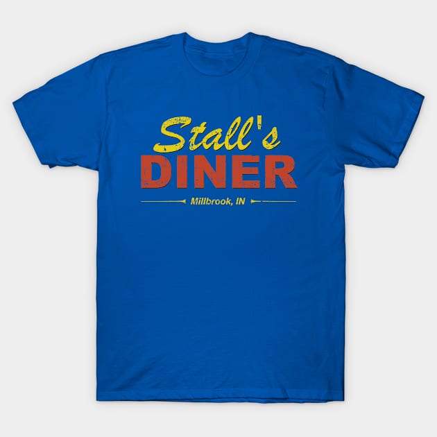 Stall's Diner from A History of Violence, distressed T-Shirt by MonkeyKing